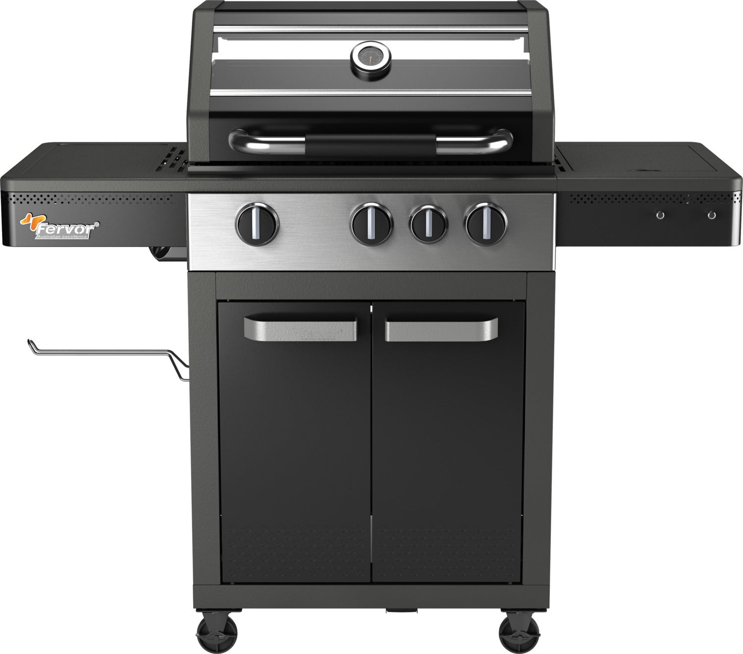 Fervor gasbarbecue Ranger 310 met zijbrander 141 x 60 x 117 cm