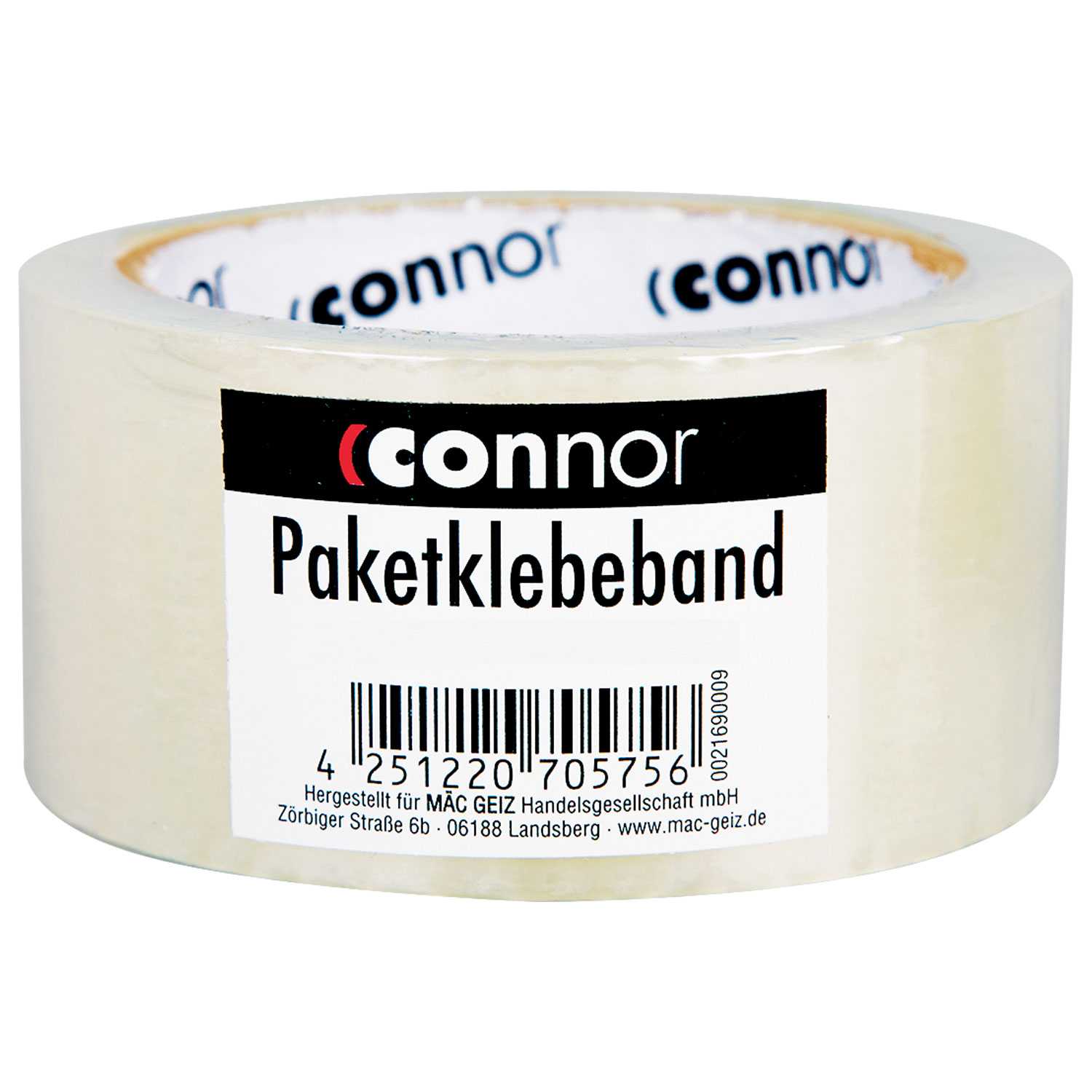 Connor Paketklebeband 60 m x 48 mm transparent