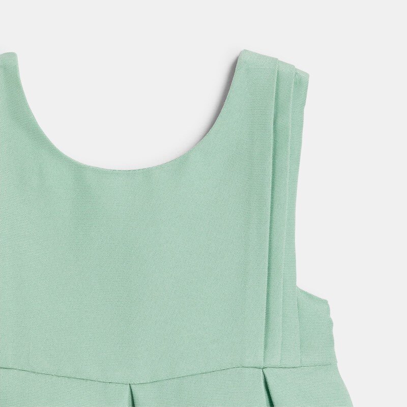 Robe chic irisée vert bébé fille Vert