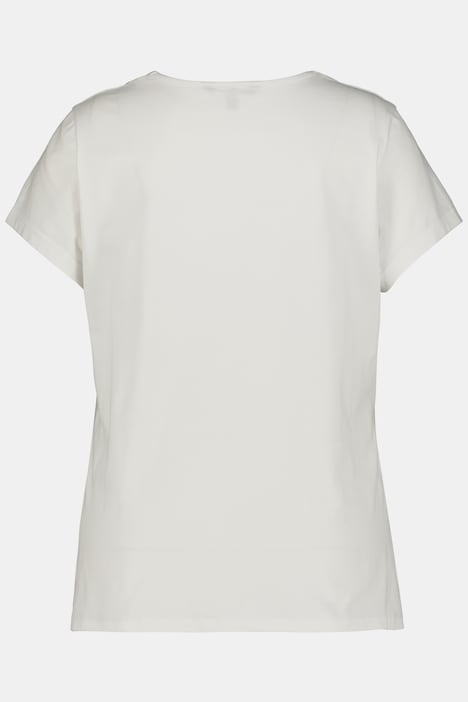Bellieva T-Shirt, 2er-Pack, Umstandsmode, Rundhals, Kurzarm, Biobaumwolle GOTS