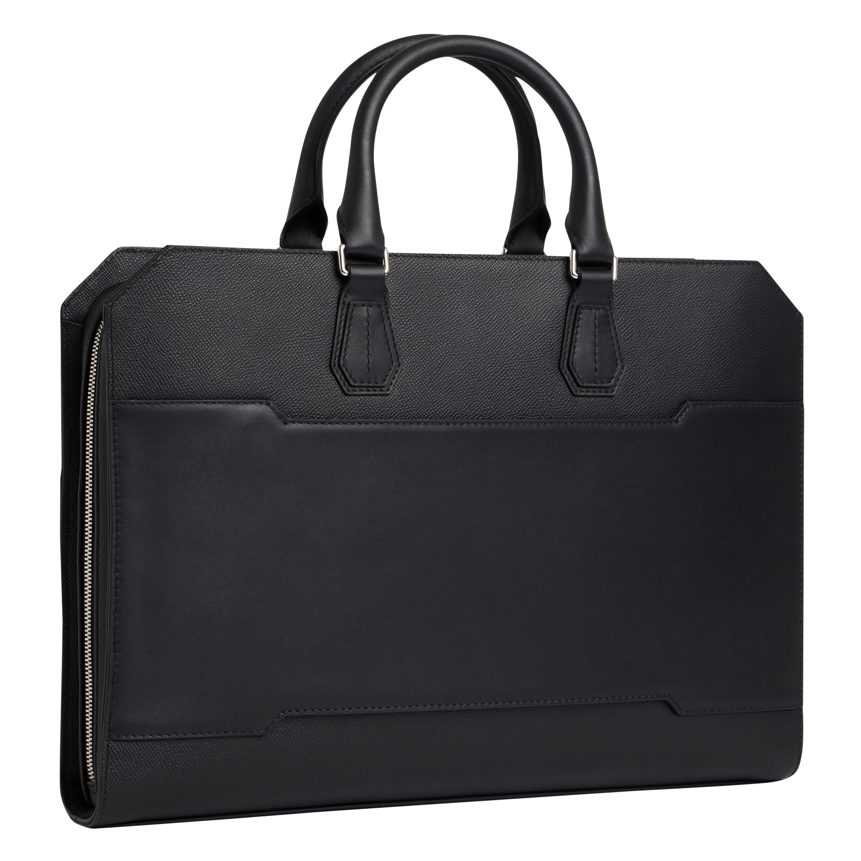 GASTON - Porte-documents en cuir | Noir