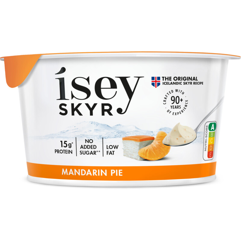 Isey Skyr mandarin pie