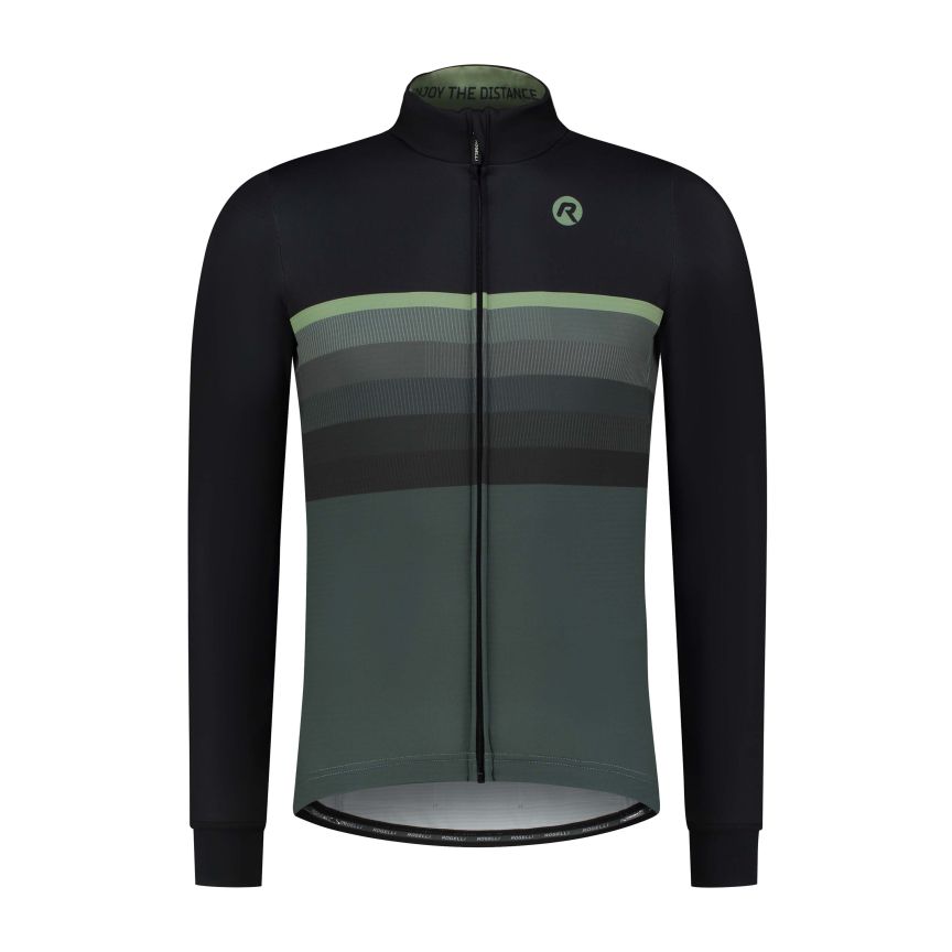 Rogelli Hero II Cykeljakke, Sort/grøn