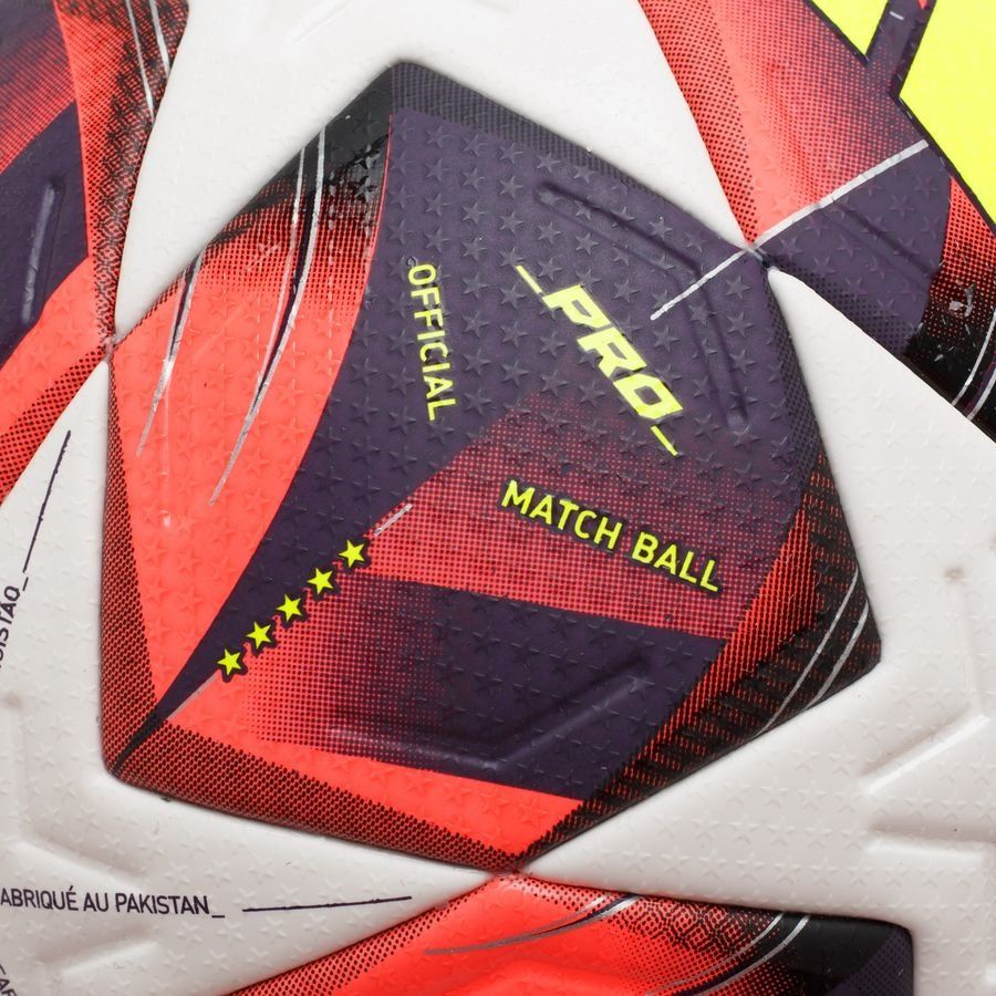 adidas Ballon Champions League 2024/25 Pro Ballon de Match Femme - Violet/Rouge/Blanc/Jaune