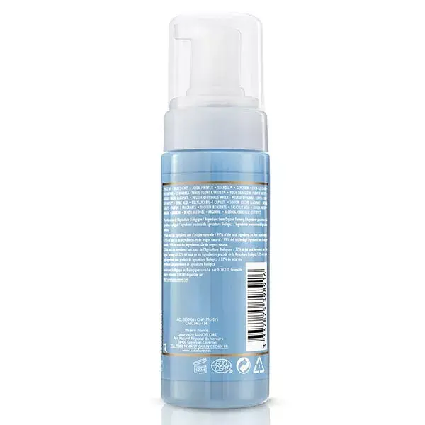 Água de limpeza facial orgânica Sanoflore Aciana Botanica, pacote com 2 unidades de 150ml