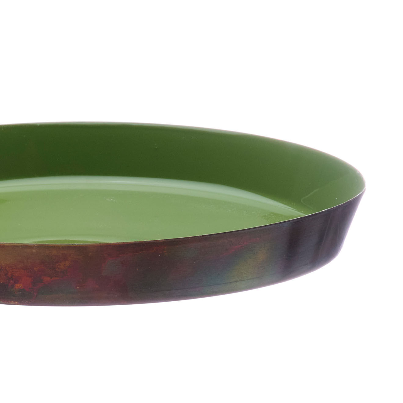 Bjorn Plateau de service en métal Argile - D.20 cm