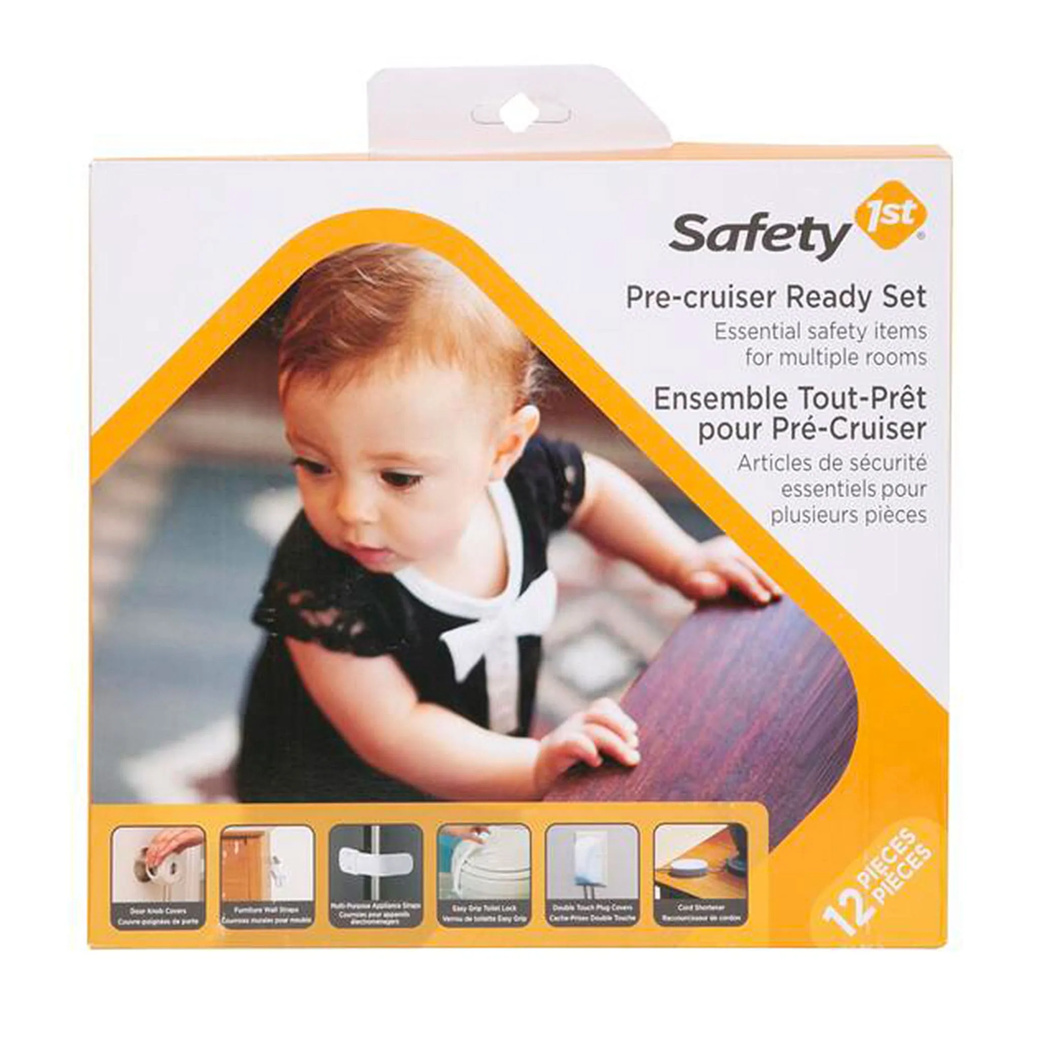 Safety 1st Trousse Articles de Sécurité Essentiels 12 Pièces