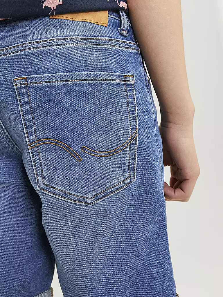 JACK & JONES Jungen Shorts JJIRICK JJICON blau