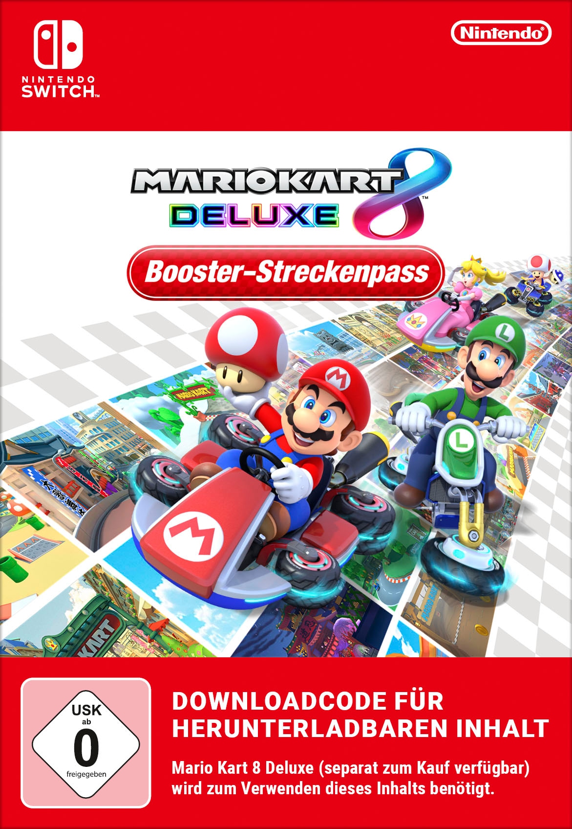 Nintendo Switch Spielesoftware »Mario Kart 8 Deluxe« Nintendo Switch inkl. Booster-Streckenpass