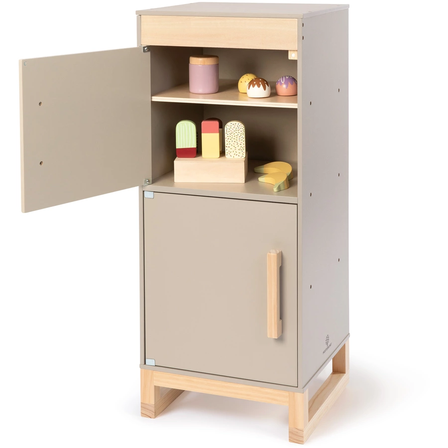 MUSTERKIND® Kühlschrank Ficus, warmgraunatur