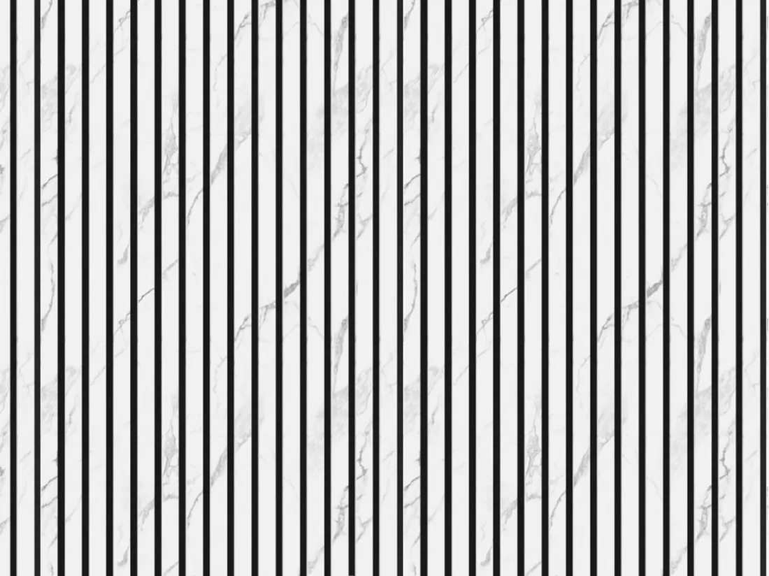Panneau mural acoustique - Effet marbre blanc - Pack de 3,12 m² - Lot de 2 pièces - PENCIA