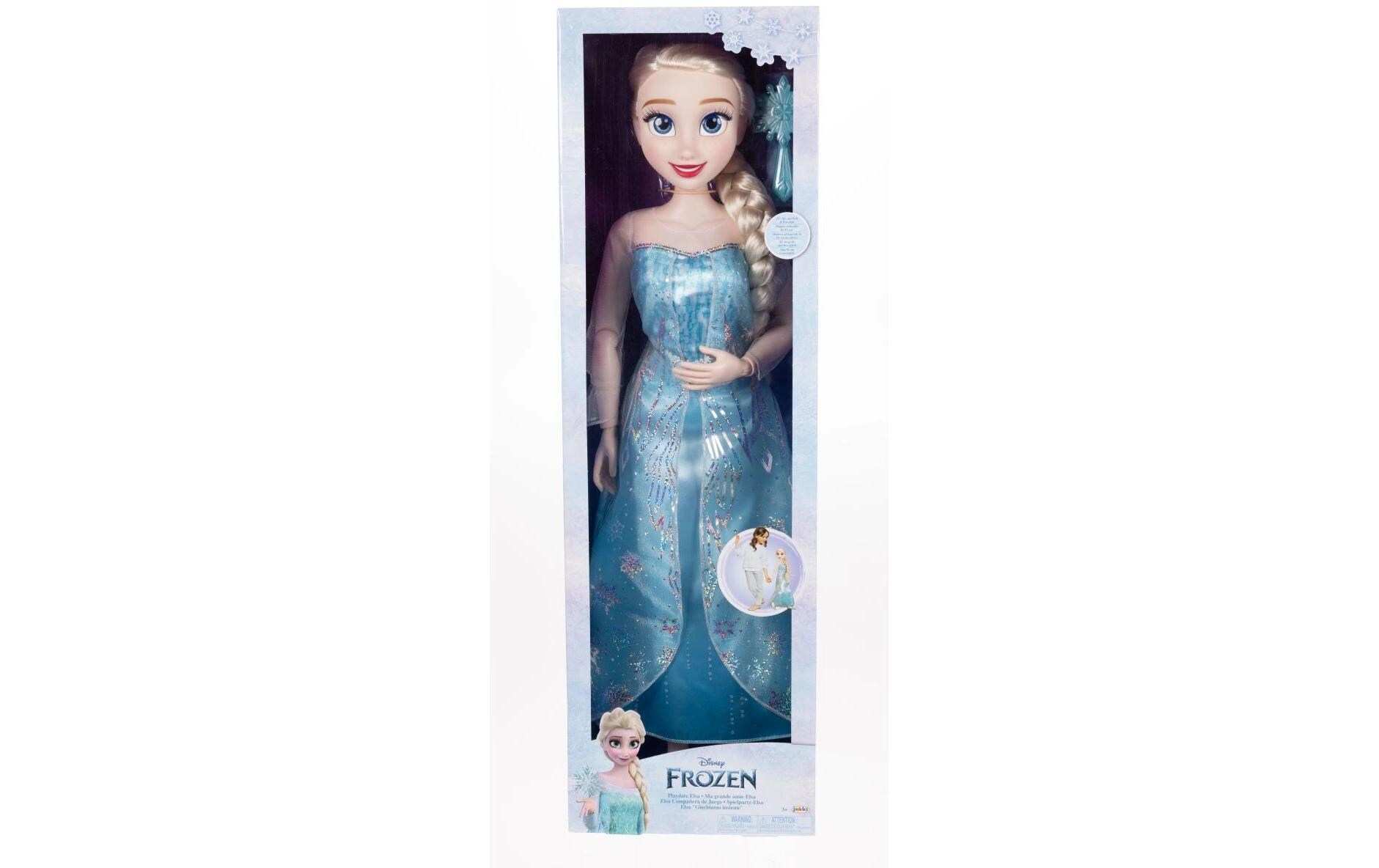Puppe Disney Princess Elsa 80 cm<br>Spielpuppe