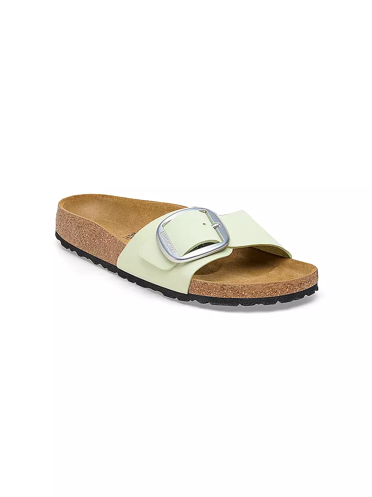 BIRKENSTOCK Pantoletten MADRID BIG BUCKLE hellgrün