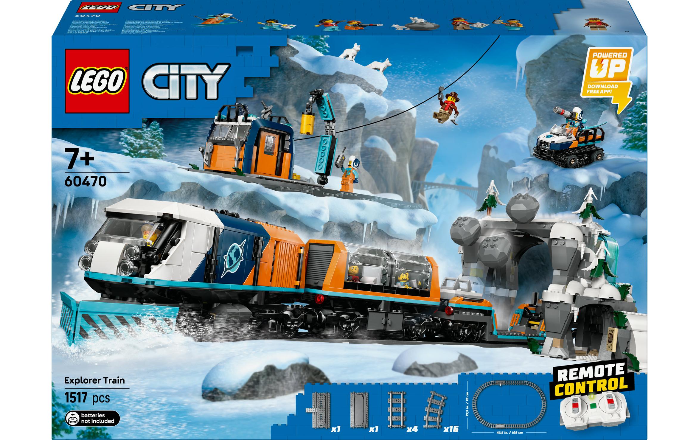 City Arktis-Polarexpress 60470<br>Ferngesteuerter Spielzeugzug