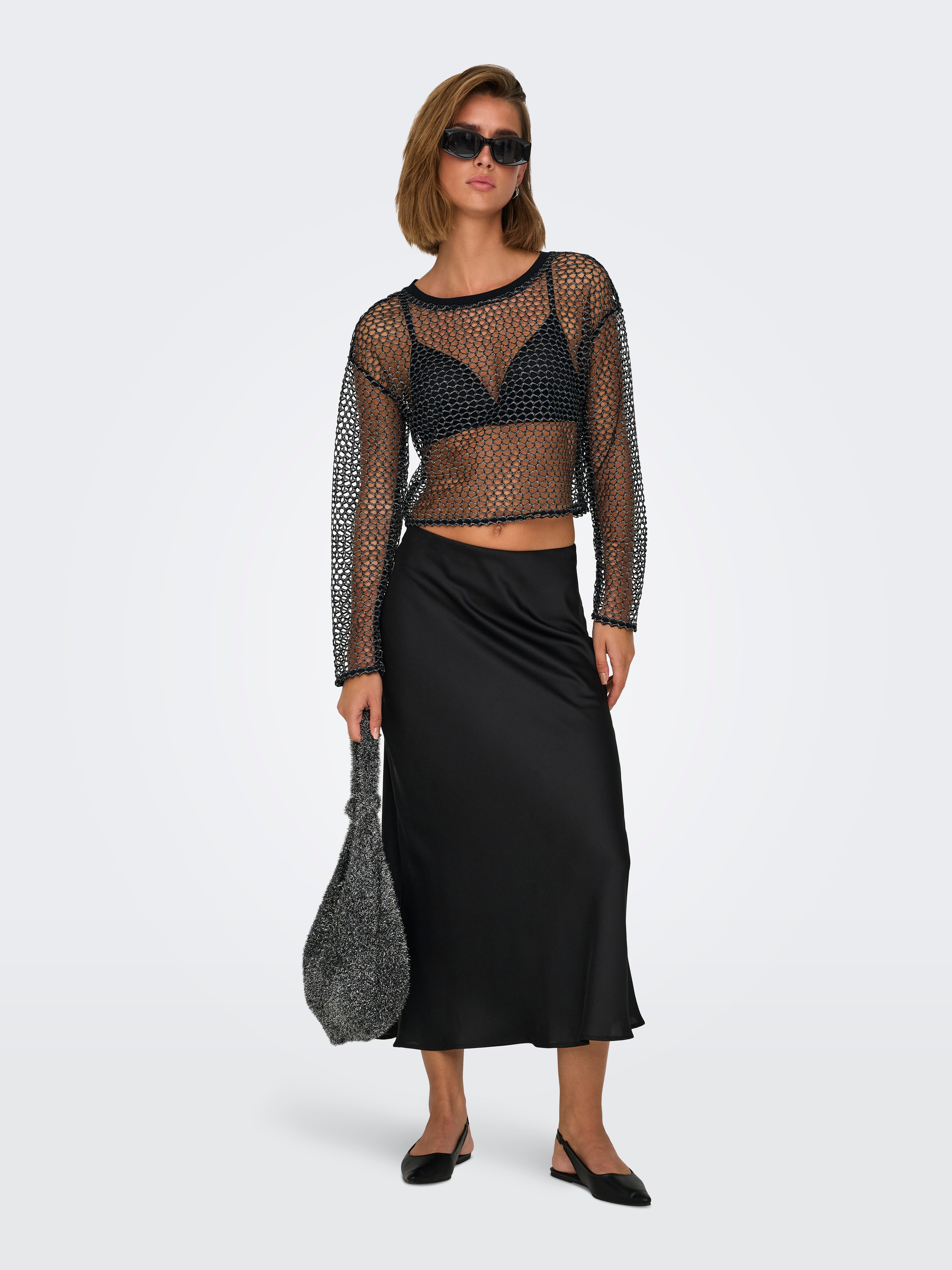 ONLCORA Top Black