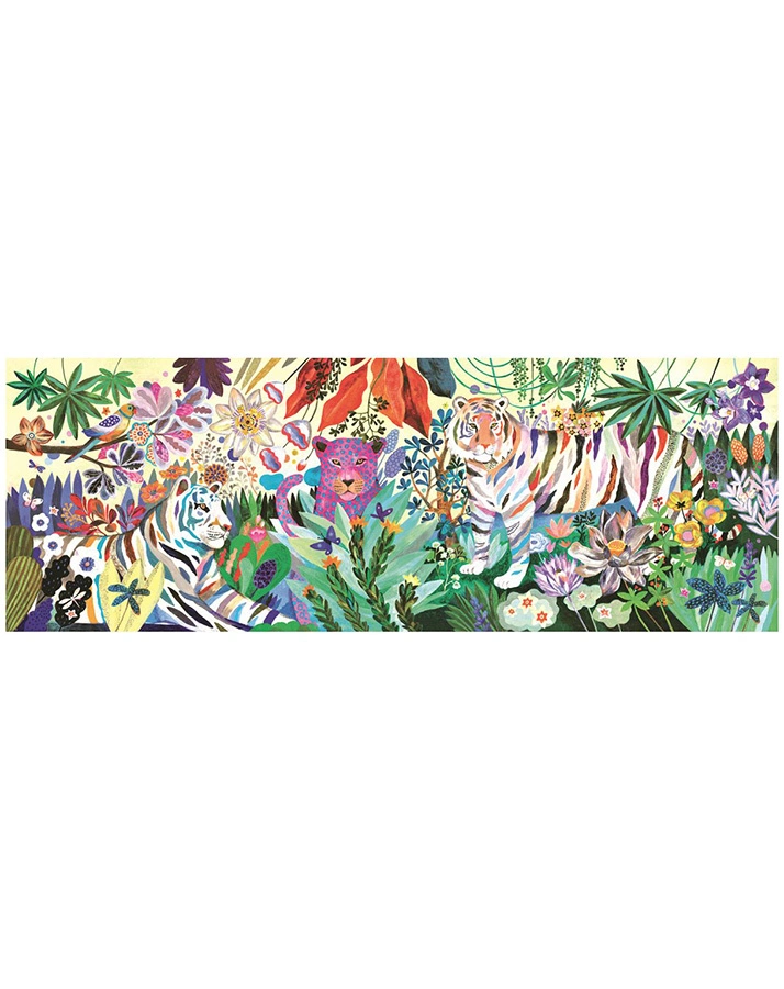 Puzzle RAINBOW TIGERS 1000-teilig in bunt