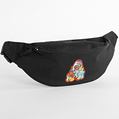 Sacoche Banane Gorille Graffiti Noir Rouge