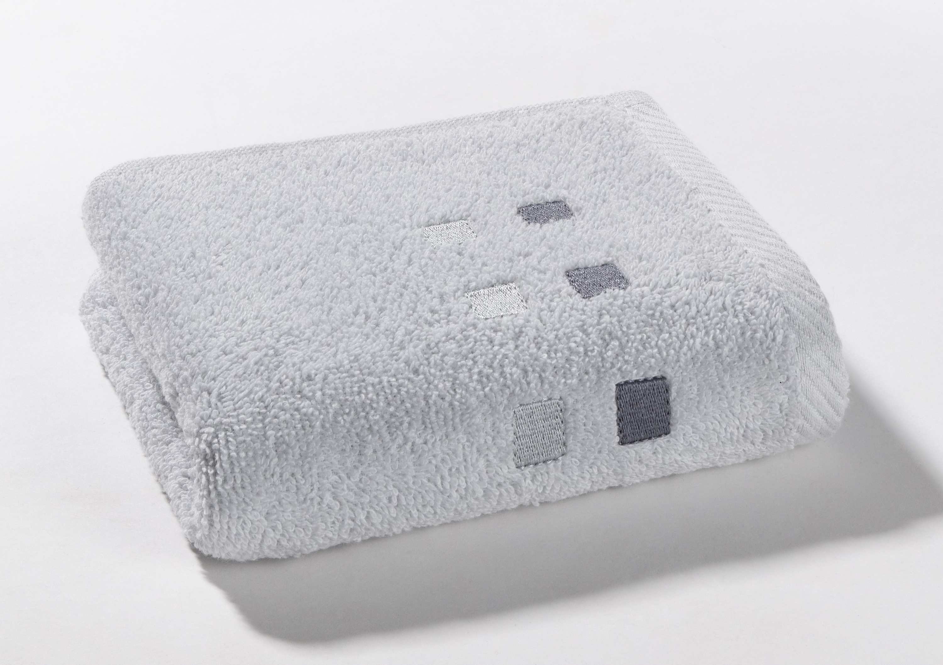 Gästetuch QUATTRI silber