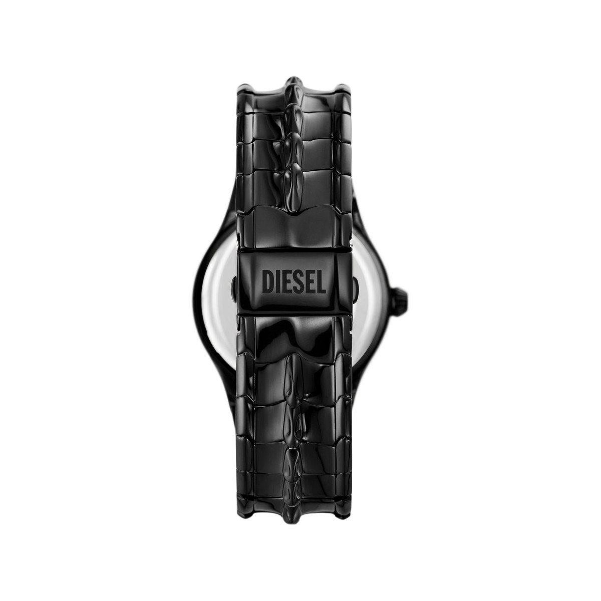 Montre DIESEL vert homme bracelet acier inoxydable noir