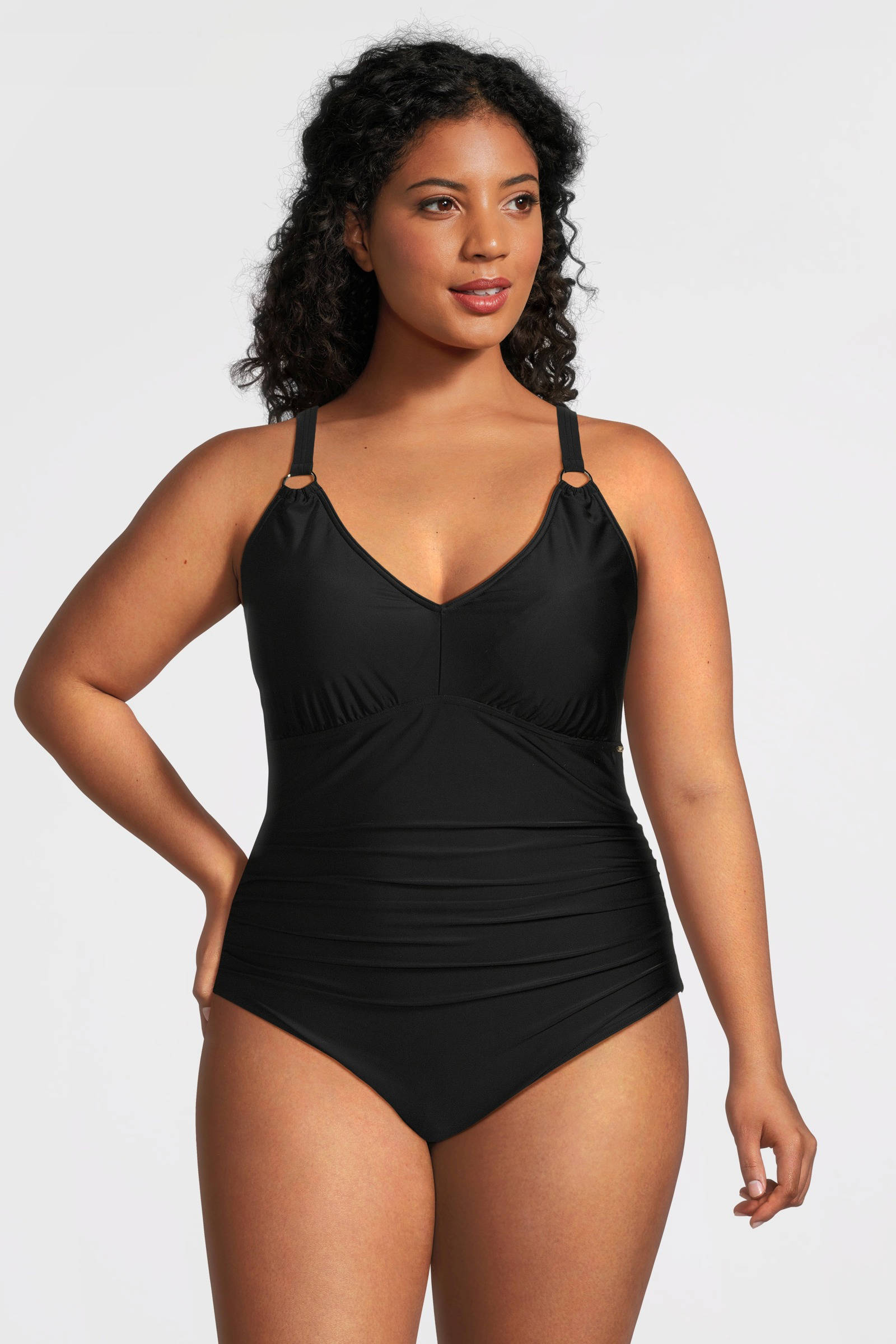 Speedo corrigerend badpak zwart