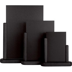 Ardoise de table ELEGANT, petit, noir