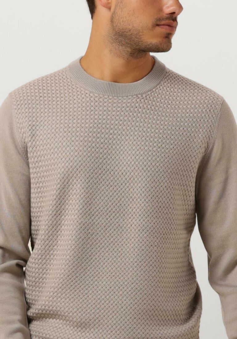 GENTILUOMO beige gentiluomo trui k8164-263