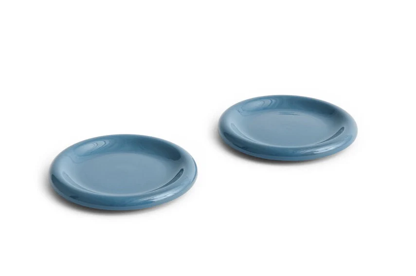 HAY  Barro frokosttallerken, 2 stk - Dark blue