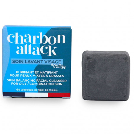 Lamazuna Soin lavant visage Charbon attack