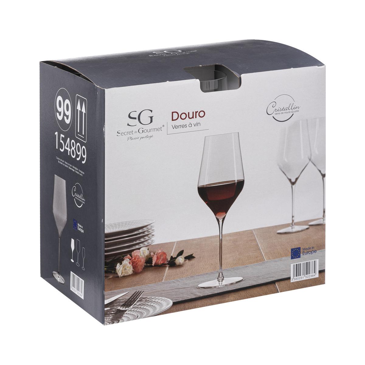 VERRE A VIN CRISTALLIN DOURO 52CL X1 PIECE