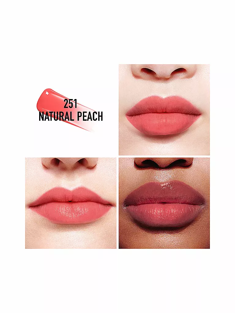 DIOR Lipgloss - Dior Addict Lip Tint ( 251 Natural Peach )  rosa