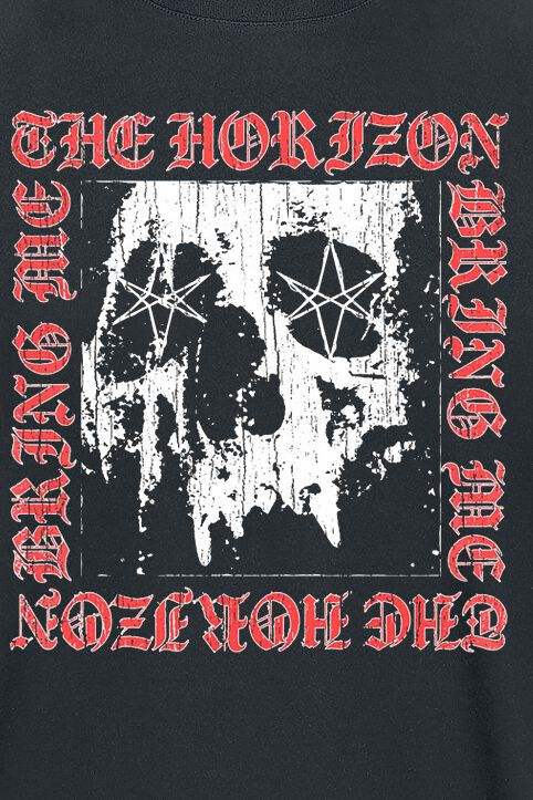 Metal Logo Skull | Bring Me The Horizon T-Shirt Manches courtes