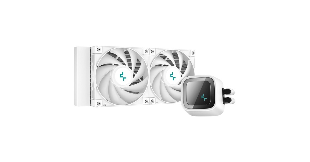 DeepCoolLS520 240 mm waterkoeling  (Wit)