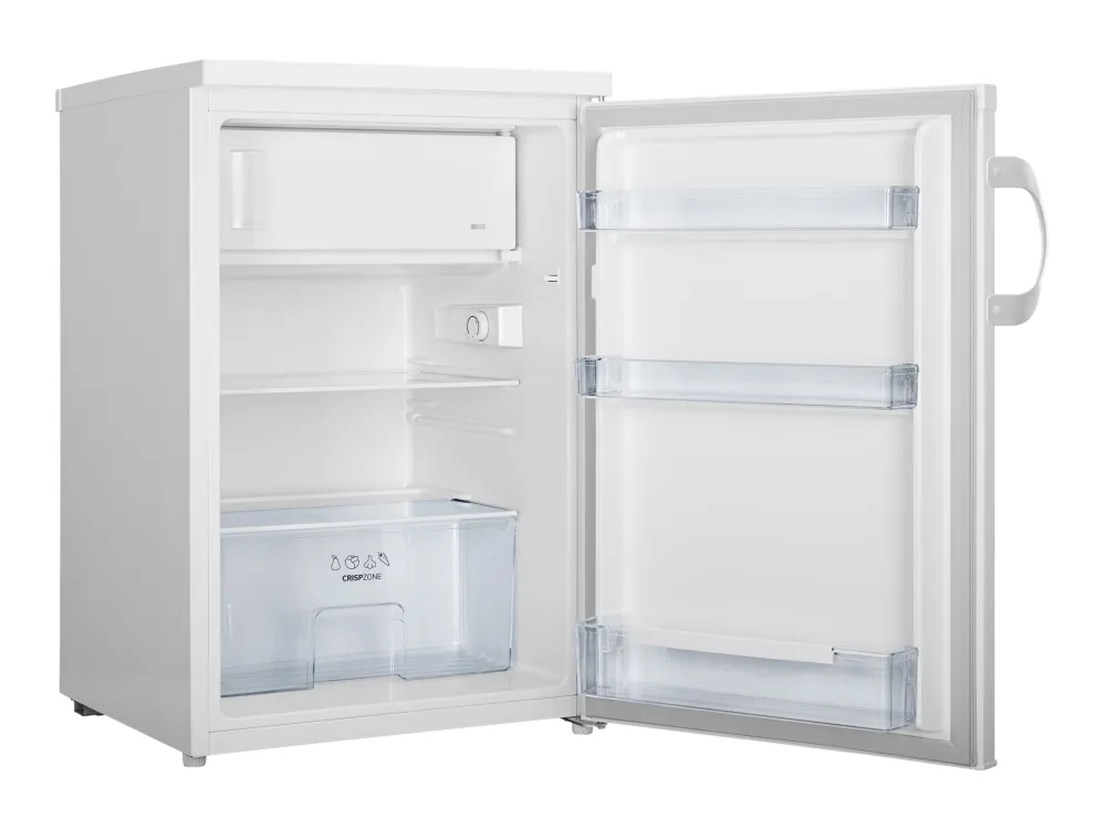 Gorenje RB492PW - Køleskab med fryseenhed - bredde: 56 cm - dybde: 57.9 cm - højde: 84.5 cm - 120 liter - Klasse E - hvid