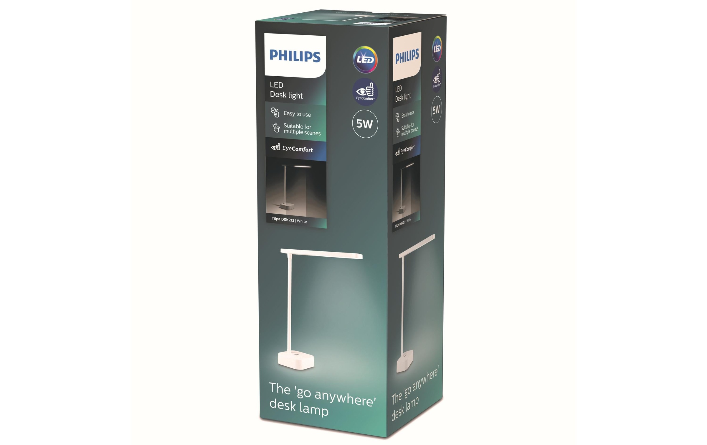 Philips Schreibtischlampe »Tilpa,« Neutralweiss