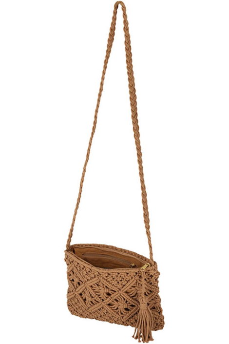 Sarlini bruine dames tas