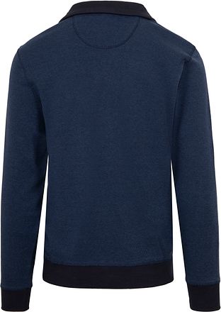 Casa Moda Halfzip Trui Blauw 413572800-116 kopen