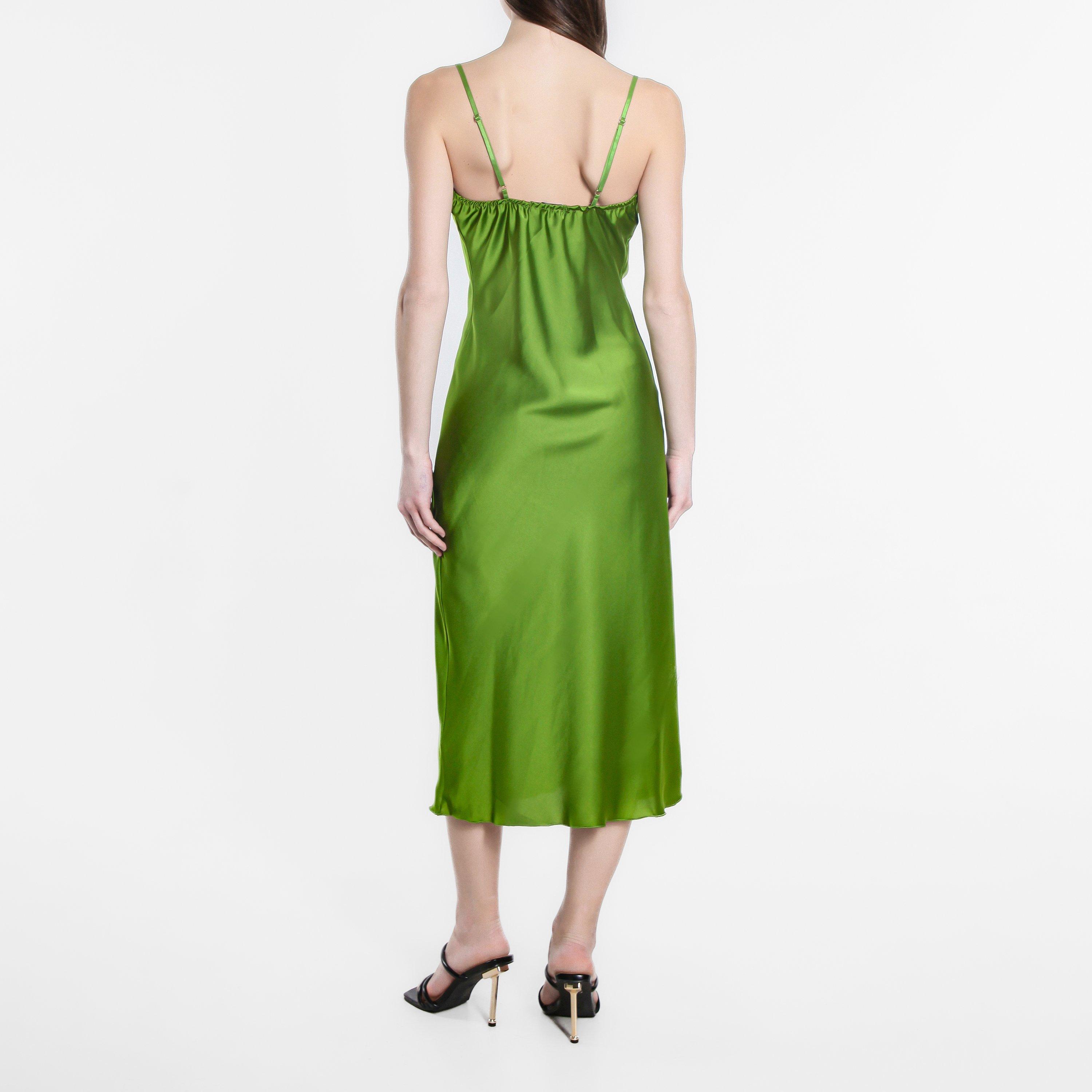 Be You Satin Satin Midaxi Dress