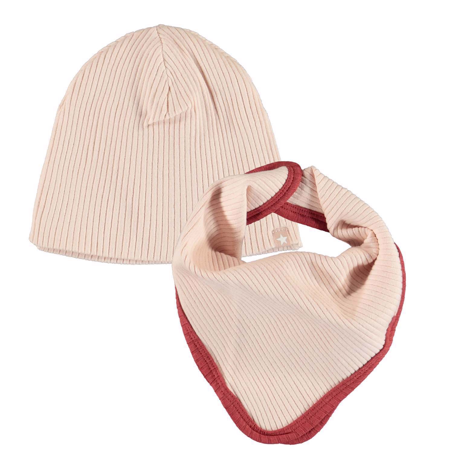 Neci hat and bib set - Powder
