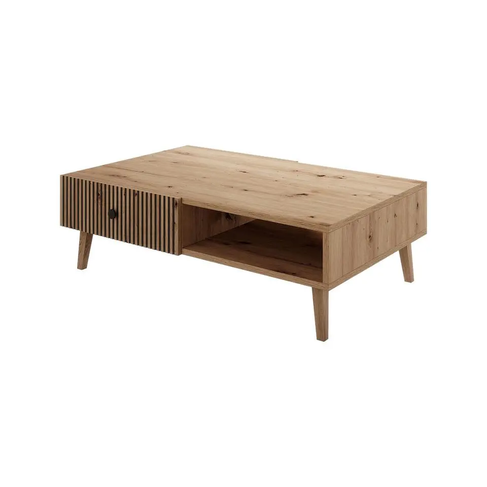 Meubella - Salontafel Bali - Eiken - 102 cm
