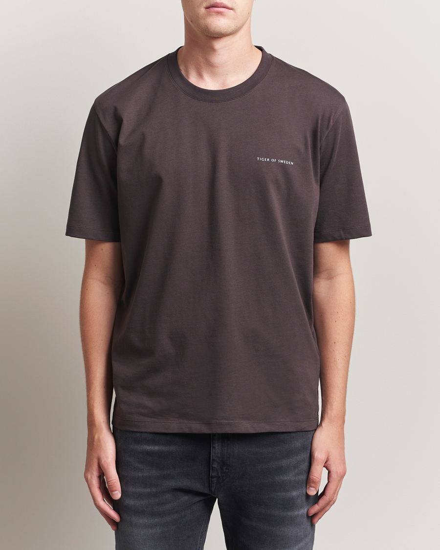 Tiger of Sweden Pro Logo Crew Neck T-Shirt Triumph Steel