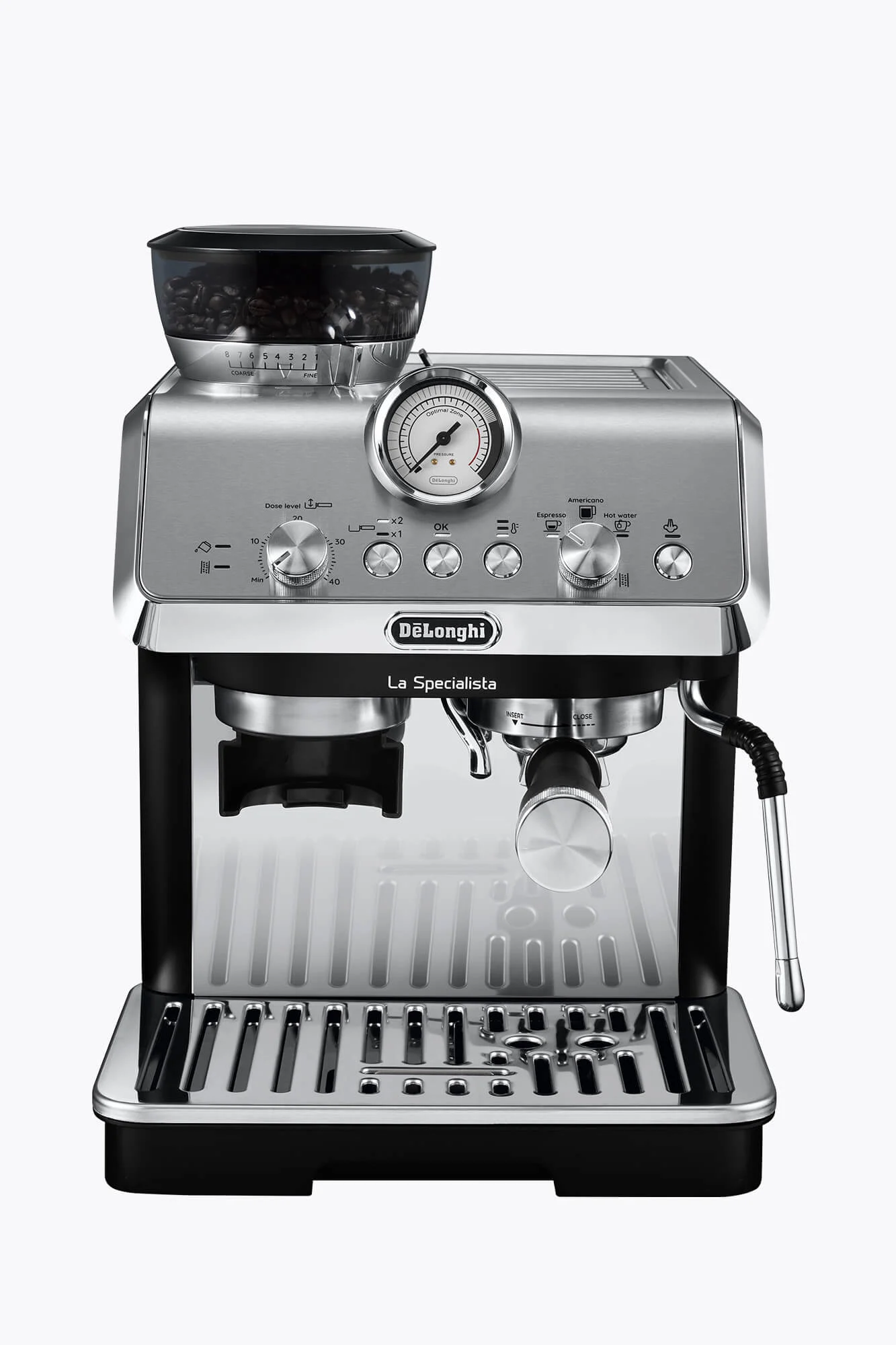 DeLonghi La Specialista Arte EC 9155 MB, Edelstahl/Schwarz