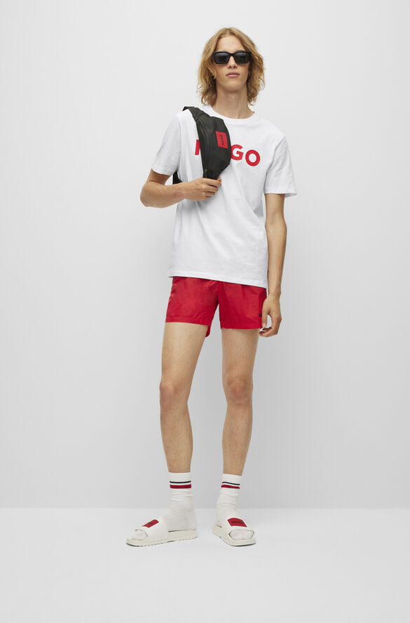 HUGO HUGO Men Leisure Jersey Hvid