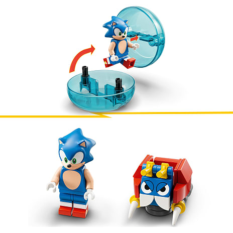 LEGO® Sonic the Hedgehog™ Sonics fartkugle-udfordring 76990