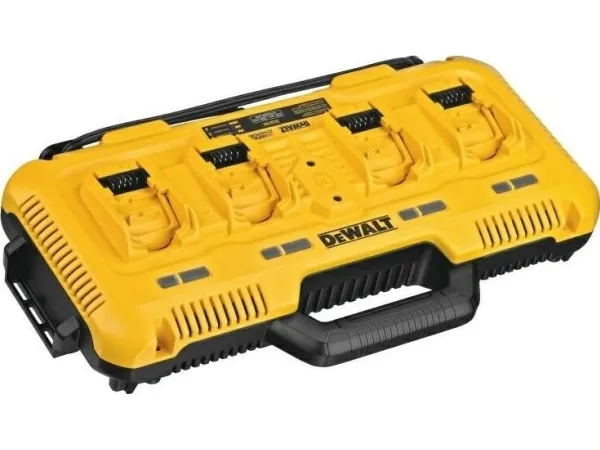 DeWALT DCB104-QW - Batterioplader - 4 x batterier lader op - 8 A - 4 output-stikforbindelser