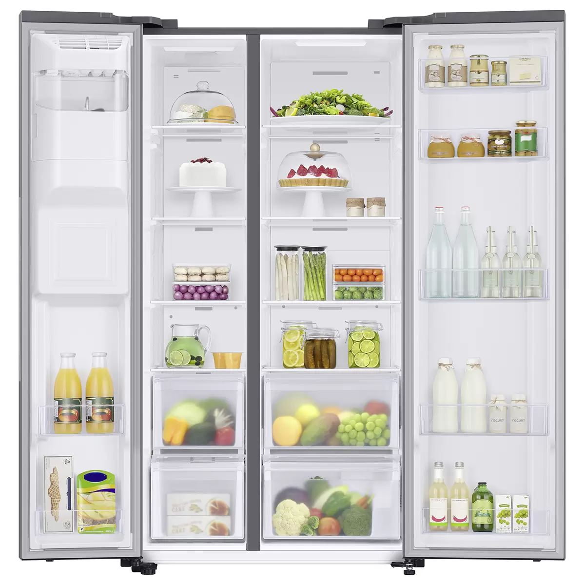 Samsung Food Center RS67A8811S9/WS silber,schwarz