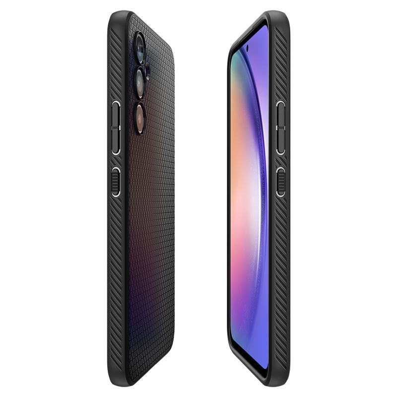 Samsung Galaxy A54 5G Liquid Air Case Gummi Hülle (ACS05885) - Schwarz