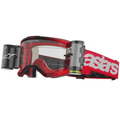 Masque cross Alpinestars VISION 5 BLAZE ROLL OFF 2025 - Rouge