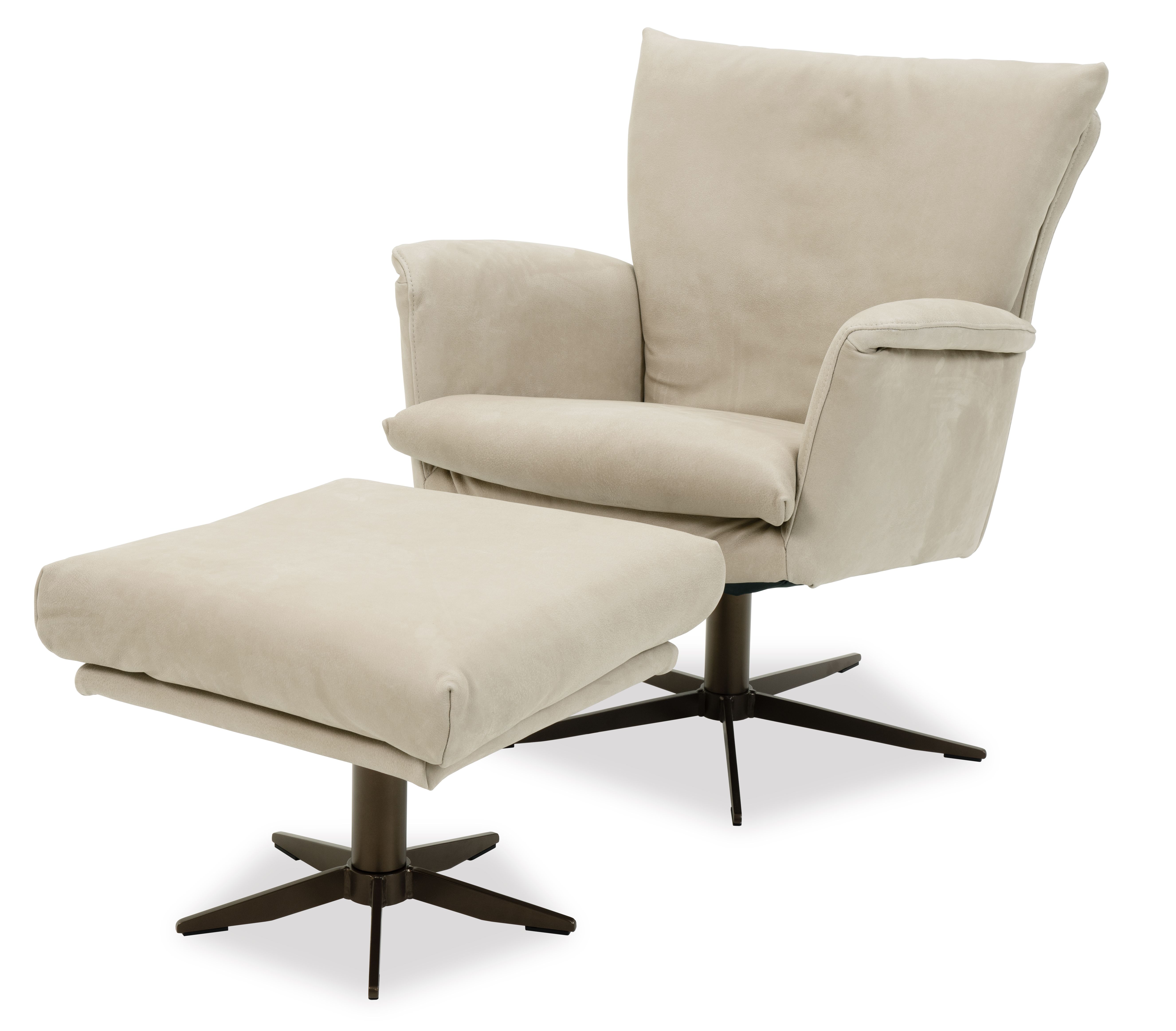 Draaifauteuil Marlieke B75 x D78 x H87 cm