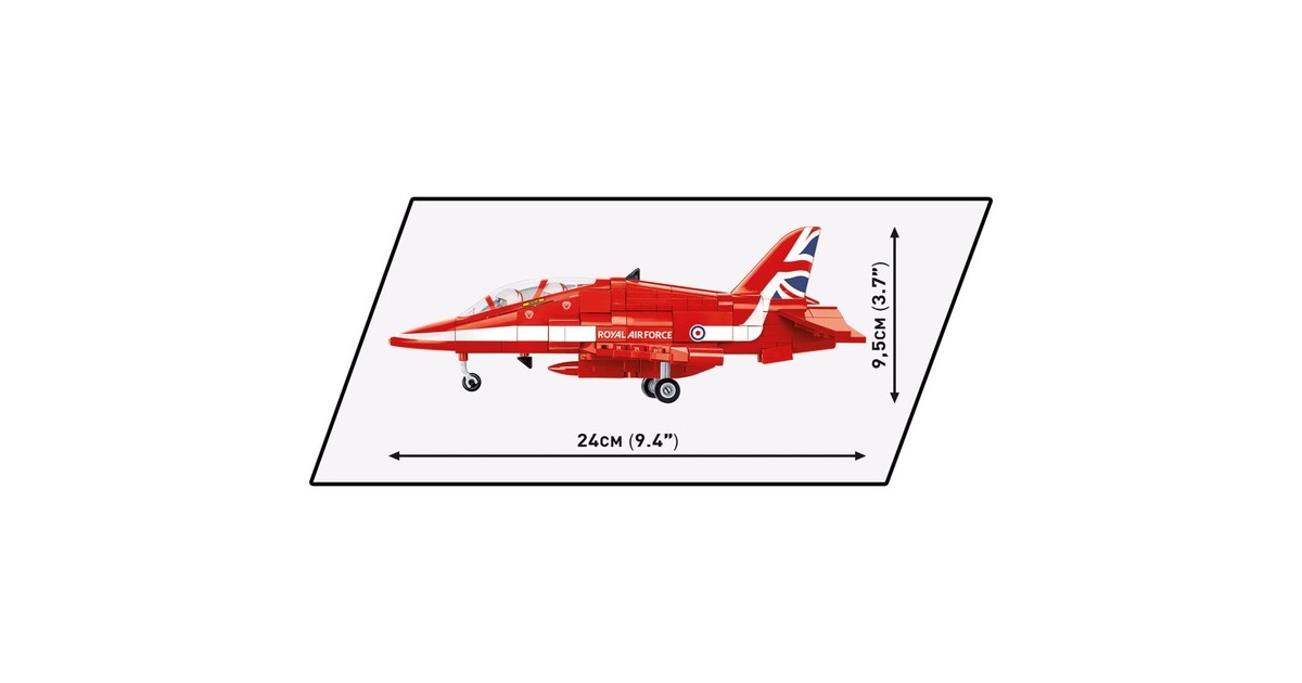 COBIArmed Forces - BAe Hawk T1 Red Arrows Constructiespeelgoed  (Schaal 1:48)