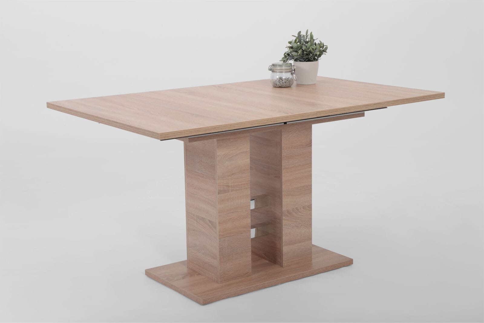 Tisch Helena II Sonoma Eiche Nachbildung 140 (220) x 76 x 90 cm